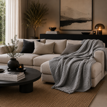 Shizen AirCloud – 100% Mousseline Zomerdeken
