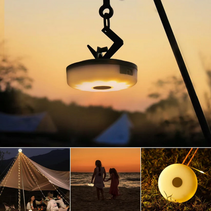 Shizen Solar Lamp – Draagbare Outdoor Lamp met 360° Sfeerverlichting