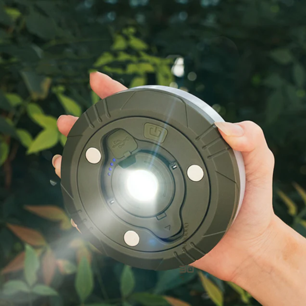 Shizen Solar Lamp – Draagbare Outdoor Lamp met 360° Sfeerverlichting