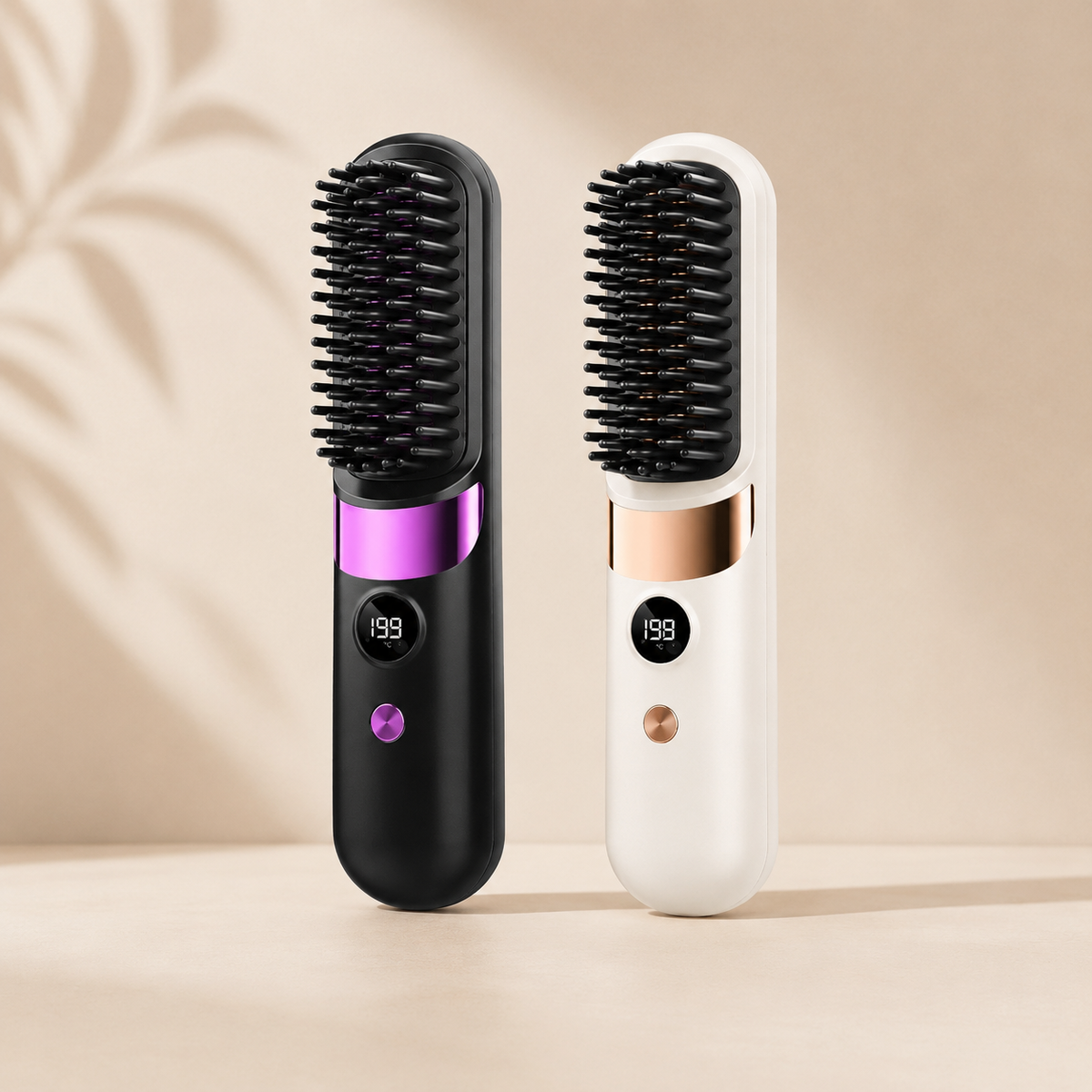 SHIZEN HairGlow – Draadloze Styling Brush