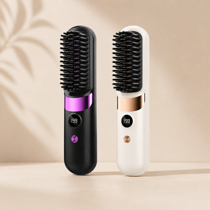 SHIZEN HairGlow – Draadloze Styling Brush