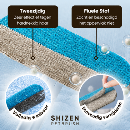 Shizen Petbrush huisdierhaar verwijderaar