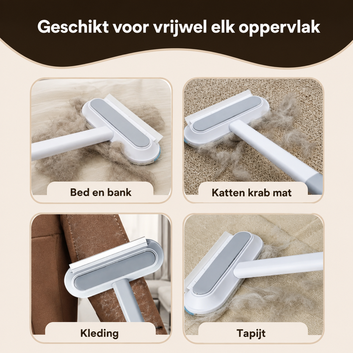 Shizen Petbrush huisdierhaar verwijderaar