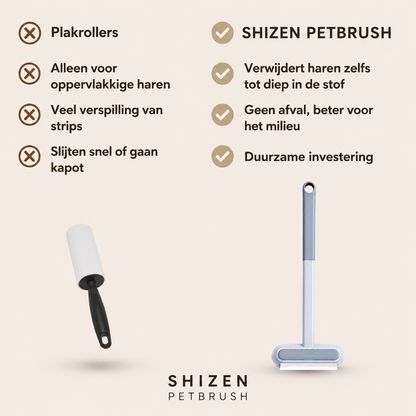 Shizen Petbrush huisdierhaar verwijderaar