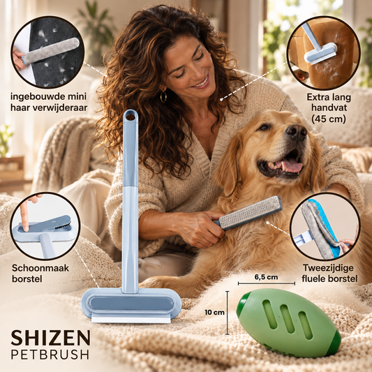 Shizen Petbrush huisdierhaar verwijderaar
