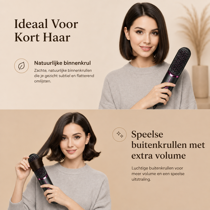 SHIZEN HairGlow – Draadloze Styling Brush