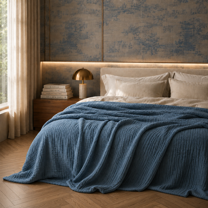 Shizen AirCloud – 100% Mousseline Zomerdeken