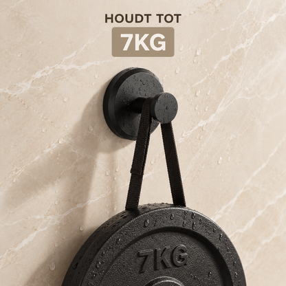 Shizen TwistLock - set van 4 krachtige vacuüm zuignaphaak