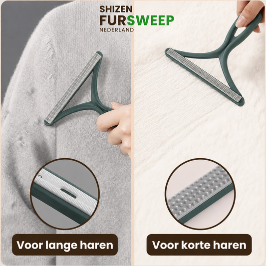 Shizen FurSweep – Dubbelzijdige Huisdierhaar Verwijderaar