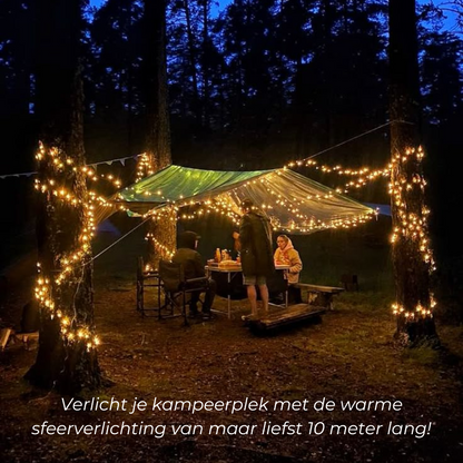 Shizen Solar Lamp – Draagbare Outdoor Lamp met 360° Sfeerverlichting