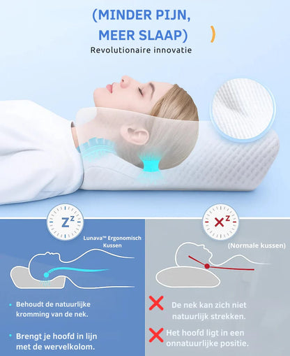 Shizen Sleep – Ergonomisch Slaapkussen voor Perfecte Uitlijning